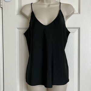 Banana Republic Factory Large Dark Green Strappy Camisole Top
